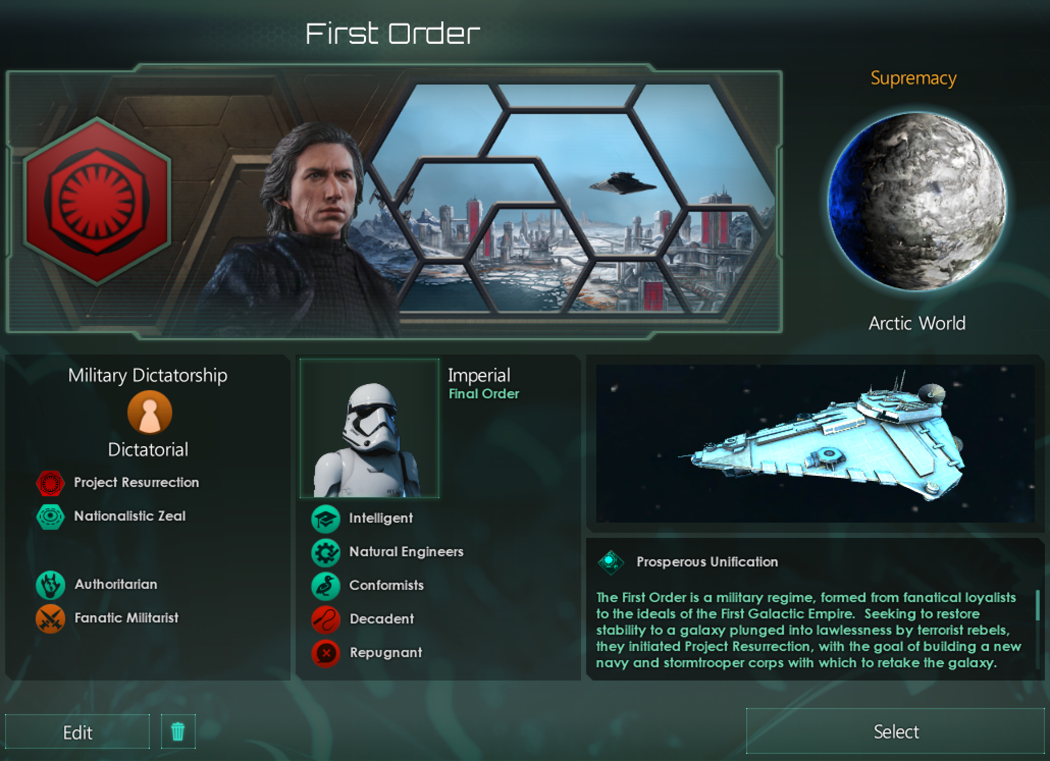 Stellaris Wars Resurgent A Rise of the First Order AAR Paradox
